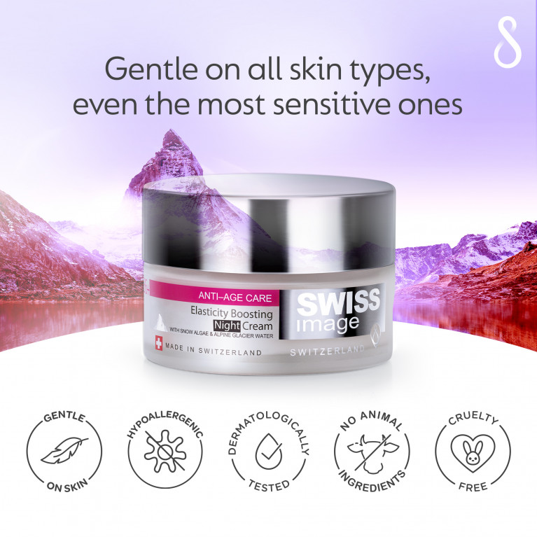 Ночной крем, повышающий эластичность 36+