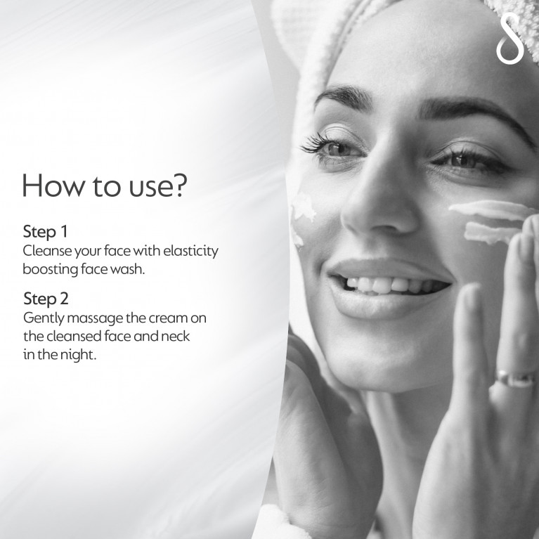 Ночной крем, повышающий эластичность 36+