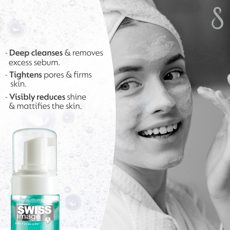 Пенка для умывания сужающая поры и матирующая пенка для лица