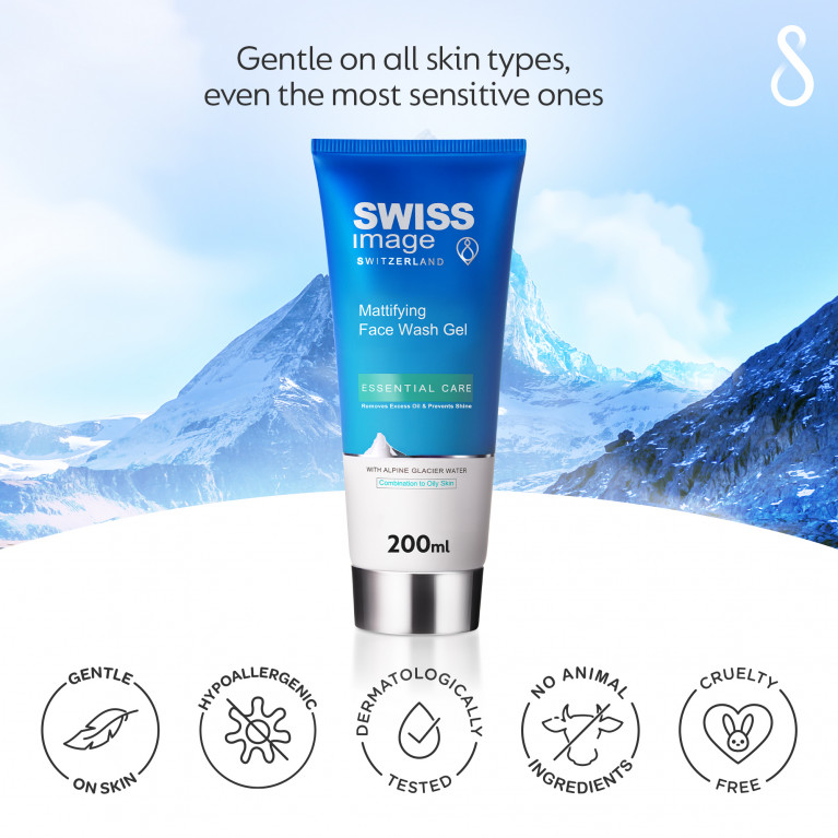 Матирующий гель для умывания лица