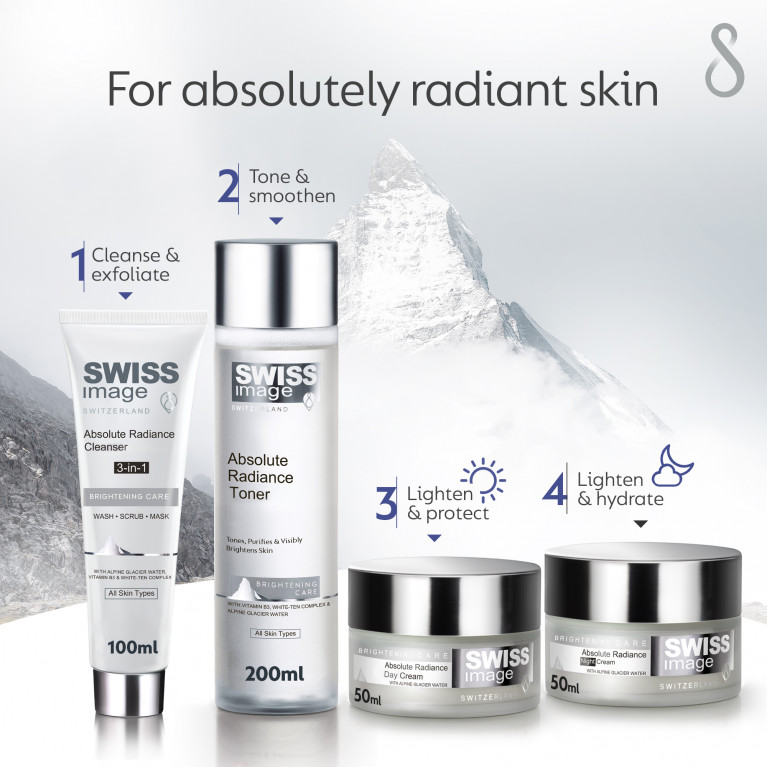 Осветляющая маска-скраб для умывания «Абсолютное сияние» 3-в-1