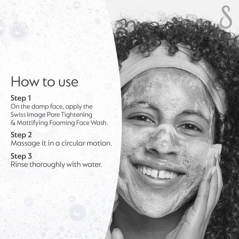 Пенка для умывания сужающая поры и матирующая пенка для лица